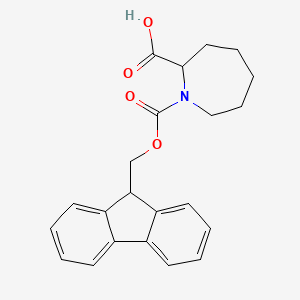 1-[(9H-fluoren-9-ylmethoxy)carbonyl]azepane-2-carboxylic acid
