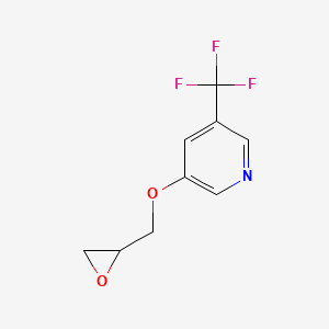 3-(Oxiran-2-ylmethoxy)-5-(trifluoromethyl)pyridine