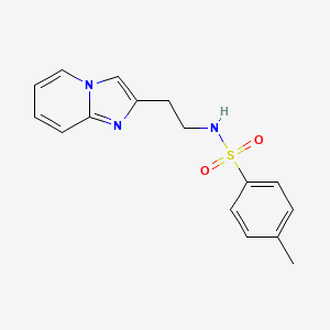 N-(2-imidazo[1,2-a]pyridin-2-ylethyl)-4-methylbenzenesulfonamide