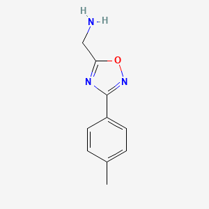 1-[3-(4-Methylphenyl)-1,2,4-oxadiazol-5-yl]methanamine