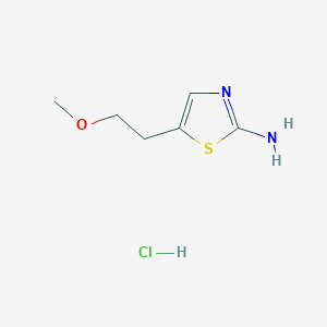 5-(2-Methoxyethyl)thiazol-2-amine hydrochloride