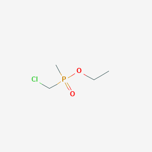 molecular formula C4H10ClO2P B2713505 Ethyl (chloromethyl)(methyl)phosphinate CAS No. 110838-42-1