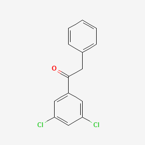 molecular formula C14H10Cl2O B2713526 1-(3,5-Dichlorophenyl)-2-phenylethanone CAS No. 845781-25-1