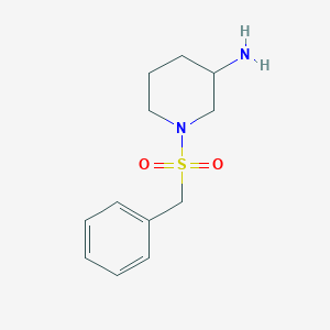 1-(Phenylmethane)sulfonylpiperidin-3-amine