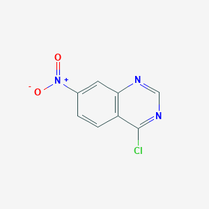 molecular formula C8H4ClN3O2 B027136 4-氯-7-硝基喹唑啉 CAS No. 19815-17-9