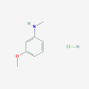 molecular formula C8H12ClNO B2713637 3-Methoxy-N-methylaniline HCl CAS No. 26926-55-6