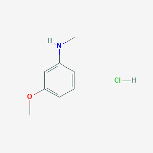 molecular formula C8H12ClNO B2713637 3-Methoxy-N-methylaniline hydrochloride CAS No. 26926-55-6