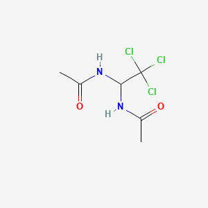 N-[1-(Acetylamino)-2,2,2-trichloroethyl]acetamide