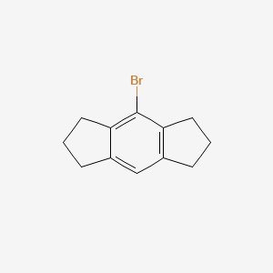 molecular formula C12H13Br B2713791 4-Bromo-1,2,3,5,6,7-hexahydro-s-indacene CAS No. 108722-46-9