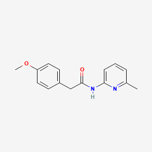 2-(4-methoxyphenyl)-N-(6-methylpyridin-2-yl)acetamide