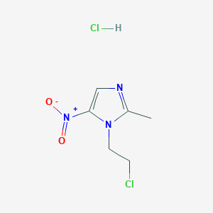 1-(2-chloroethyl)-2-methyl-5-nitro-1H-imidazole hydrochloride