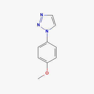molecular formula C9H9N3O B2713872 1-(4-methoxyphenyl)-1H-1,2,3-triazole CAS No. 68535-49-9