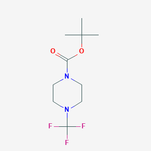 molecular formula C10H17F3N2O2 B2713936 Tert-butyl 4-(trifluoromethyl)piperazine-1-carboxylate CAS No. 1415564-92-9