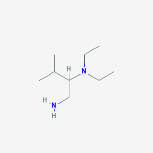(1-Amino-3-methylbutan-2-yl)diethylamine