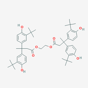 B027140 Ethylene bis[3,3-bis(3-tert-butyl-4-hydroxyphenyl)butyrate] CAS No. 32509-66-3