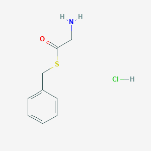 molecular formula C9H11NOS B2714119 H-Gly-SBzl*HCl CAS No. 256386-88-6