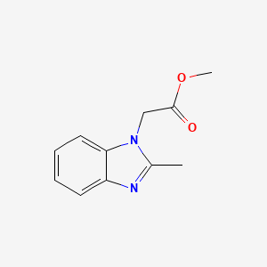 methyl (2-methyl-1H-benzimidazol-1-yl)acetate
