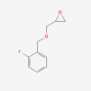 2-{[(2-Fluorophenyl)methoxy]methyl}oxirane