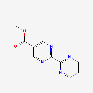 Ethyl 2-(pyrimidin-2-yl)pyrimidine-5-carboxylate