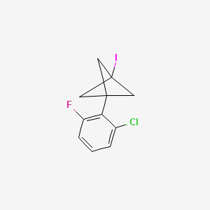 1-(2-Chloro-6-fluorophenyl)-3-iodobicyclo[1.1.1]pentane