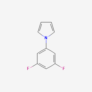 molecular formula C10H7F2N B2714517 1-(3,5-difluorophenyl)-1H-pyrrole CAS No. 1153146-76-9