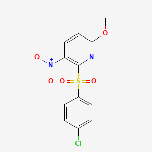 molecular formula C12H9ClN2O5S B2714561 TRi-1 
