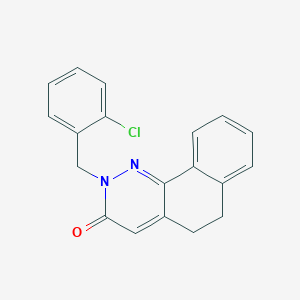 2-(2-chlorobenzyl)-5,6-dihydrobenzo[h]cinnolin-3(2H)-one