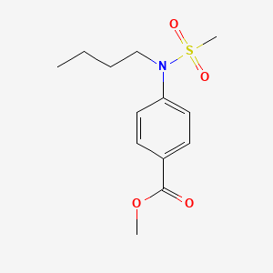 Methyl 4-(N-butylmethylsulfonamido)benzoate