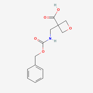3-((((Benzyloxy)carbonyl)amino)methyl)oxetane-3-carboxylic acid