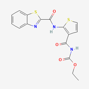 molecular formula C16H13N3O4S2 B2714821 TCA1 CAS No. 864941-32-2