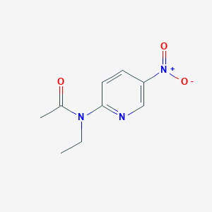 molecular formula C9H11N3O3 B2714866 N-ethyl-N-(5-nitropyridin-2-yl)acetamide CAS No. 115474-10-7