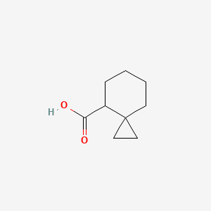 molecular formula C9H14O2 B2714931 Spiro[2.5]octane-4-carboxylic acid CAS No. 83115-72-4