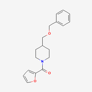 (4-((Benzyloxy)methyl)piperidin-1-yl)(furan-2-yl)methanone