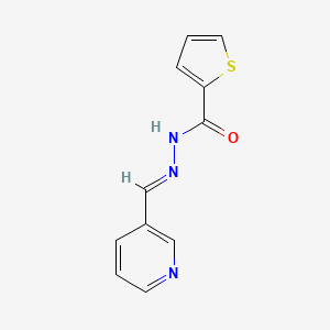 B2715077 N'-(3-pyridinylmethylene)-2-thiophenecarbohydrazide CAS No. 270576-20-0