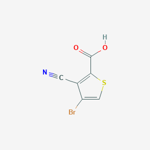 4-Bromo-3-cyanothiophene-2-carboxylic acid