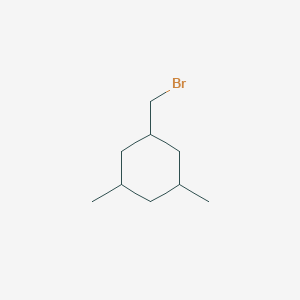 molecular formula C9H17Br B2715113 1-(Bromomethyl)-3,5-dimethylcyclohexane CAS No. 1517080-16-8