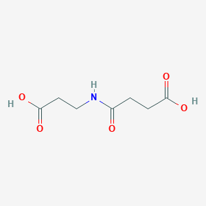 molecular formula C7H11NO5 B2715131 3-[(2-Carboxyethyl)carbamoyl]propanoic acid CAS No. 78238-72-9