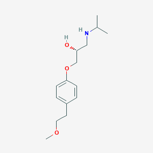 molecular formula C15H25NO3 B027152 (R)-Metoprolol CAS No. 81024-43-3
