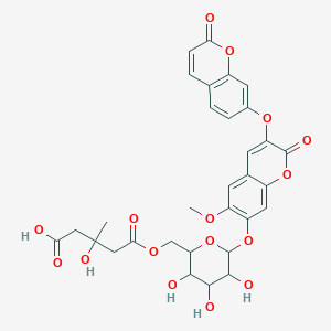 molecular formula C31H30O16 B2715325 Rutarensin CAS No. 119179-04-3
