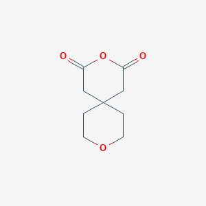 molecular formula C9H12O4 B2715423 3,9-Dioxaspiro[5.5]undecane-2,4-dione CAS No. 4703-70-2
