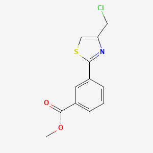 Methyl 3-[4-(chloromethyl)-1,3-thiazol-2-yl]benzoate