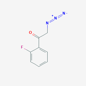 2'-Fluoro-alpha-azidoacetophenone