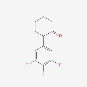 2-(3,4,5-Trifluoro-phenyl)-cyclohexanone
