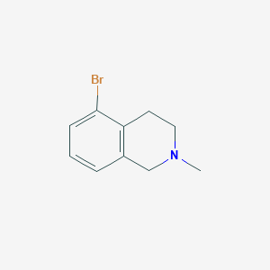 molecular formula C10H12BrN B2715568 5-Bromo-2-methyl-3,4-dihydro-1H-isoquinoline CAS No. 127693-22-5