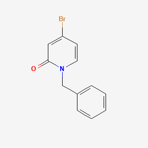 molecular formula C12H10BrNO B2715618 1-Benzyl-4-bromopyridin-2(1H)-one CAS No. 1781092-40-7