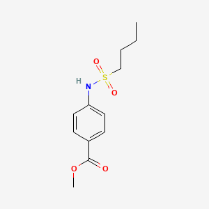 Methyl 4-(butane-1-sulfonamido)benzoate