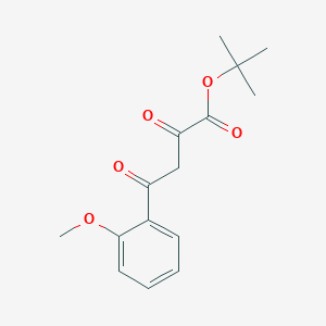 molecular formula C15H18O5 B2715815 Tert-butyl 4-(2-methoxyphenyl)-2,4-dioxobutanoate CAS No. 2108327-42-8