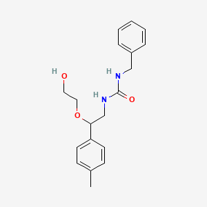 1-Benzyl-3-(2-(2-hydroxyethoxy)-2-(p-tolyl)ethyl)urea