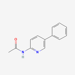 molecular formula C13H12N2O B2716004 N-(5-phenylpyridin-2-yl)acetamide CAS No. 2459-05-4; 96721-83-4