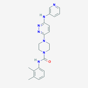 N-(2,3-dimethylphenyl)-4-(6-(pyridin-3-ylamino)pyridazin-3-yl)piperazine-1-carboxamide